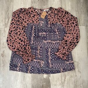 The Leopard Rodeo Top Size L
